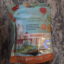 Hydro Beauty Brightening Make-up Remover Wipes 25 Count BRAND NEW