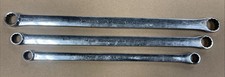 Snap-on Tools Metric High Performance 0 Offset Wrench 12 Points Usa Set Of 3