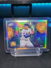 2025 Topps Cosmic Chrome Juan Soto #STN-20 Stars In The Night Insert - Mets