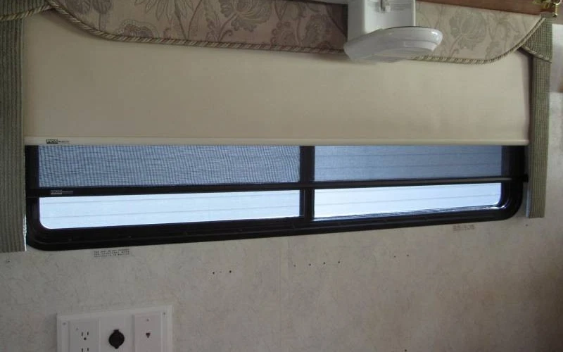 MCD RV American Duo Roller Shade Day Night Solar Shade & Cream Multiple Sizes - Image 2 of 4