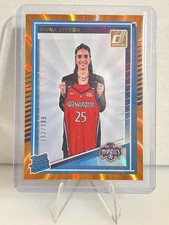 2025 WNBA Donruss Orange Laser #87 Sonia Citron RC Rated Rookie 152/199 Mystics