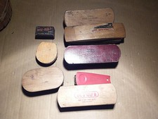 vintage shoe polishing brush Lot