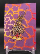 Dhalsim #28 Street Fighter II Barcode Battler Card 1992 EPOCH Japan TCG CCG
