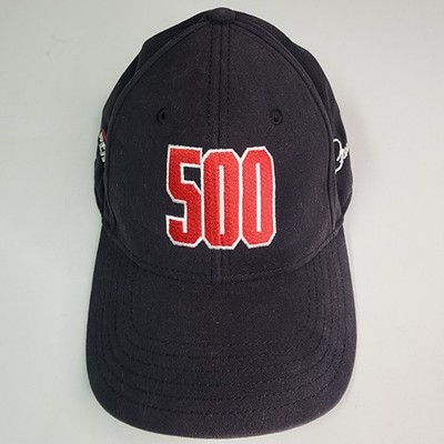 Vintage Otto Team Penske 500 Racing Hat Black Adjustable Cap NASCAR Indy 500
