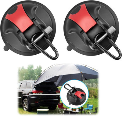 Magicbox Saugnapf Haken Camping 2 Stück, Leistungsstarke Saugnäpfe Mit Haken Tra