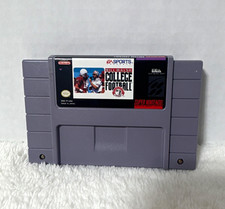 EA SPORTS Bill Walsh College Football - Nintendo SNES Cartridge (NTSC-U/C)