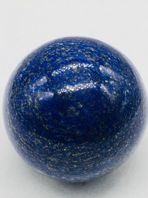 Lapis Lazuli Sphere Ball Rich Pyrite Inclusions UV Reactive 