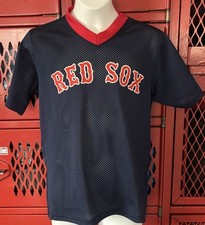 Boston Red Sox Youth Boys Jersey Sz M (8-10) #10 Trevor Story Mesh T-Shirt MLB