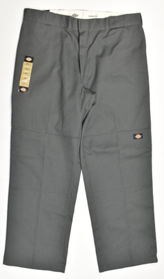 Dickies Loose Fit Double Knee Twill Work Pants Charcoal Gray 40x30 NWT