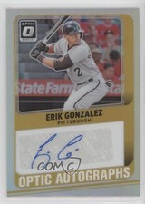 2021 Panini Donruss Optic Optic Auto Holo Prizm Erik Gonzalez #OA-EG Auto h7i