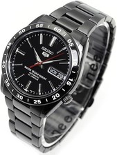 Seiko 5 SNKE03KC SNKE03K1 Black Automatic Stainless Steel Men Watch