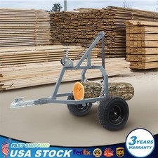 ATV Log Skidding Arch, 1600lbs Heavy-Duty Log Holder for Farm/Wood Transport