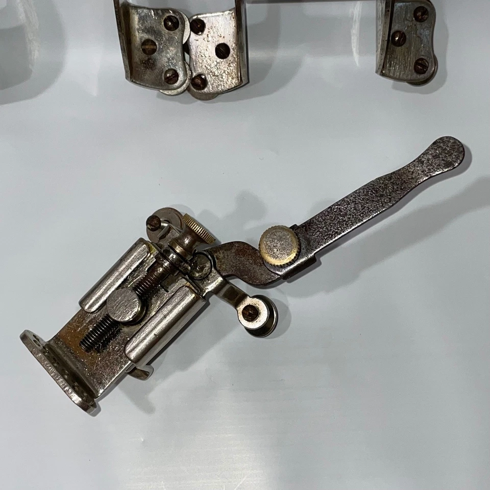 Slingerland VTG Radio King Snare Drum Strainer Throw off & Butt End Hardware Set - Image 2 of 4