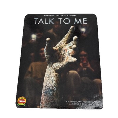 Talk to Me 4K UHD + Blu-ray With Slipcover Brand New Sealed