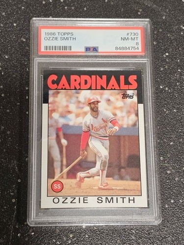 1986 Topps Ozzie Smith #730 card