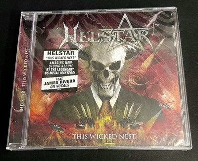 HELSTAR - This Wicked Nest ~ 2014 Reissue German Import Metal CD! New Sealed!
