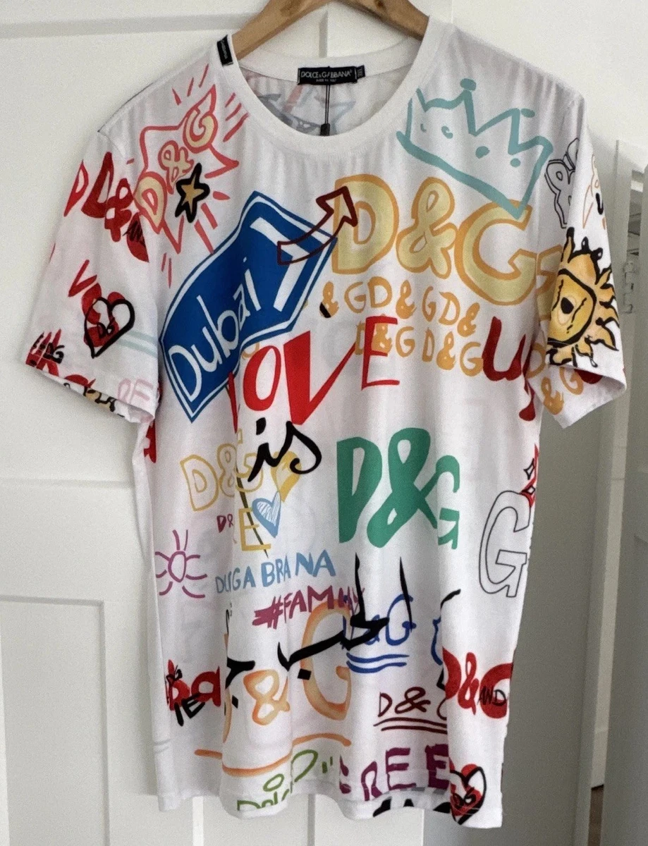 Dolce&Gabbana Short Sleeve Multicolor Shirts for Men for sale | eBay