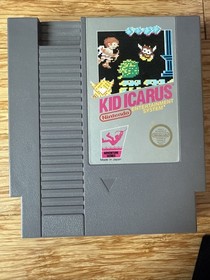 Kid Icarus (Nintendo NES, 1987) &ndash;  With Box And Sleeve. 5 Screw Cartridge