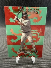 2025 Panini Crusade Manny Ramirez Red And Green Parallel 38/49 Boston Red Sox
