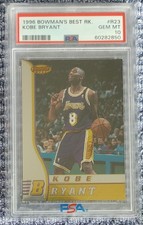 1996-97 BOWMAN'S BEST BASKETBALL GEM MINT KOBE BRYANT ROOKIE CARD #R23 * PSA 10