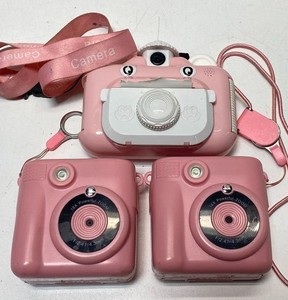 Lot of 3 Assorted Instant Print Cameras