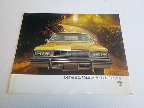 1977 Cadillac Full Line Sales Brochure