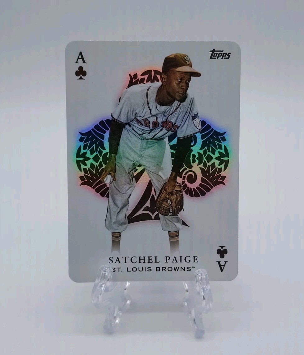 2023 Topps Series 2 Satchel Paige All Aces Insert Browns AA-48