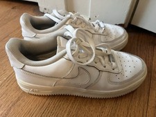 Nike Unisex Air Force 1 LE (GS)  White Sneaker Big Kids Youth Men's Women's Size