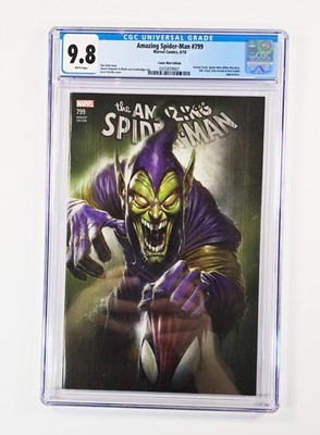 Amazing SPIDER MAN 799 CGC SS 9.8 Parrillo Goblin Comic Mint Variant Venom Movie