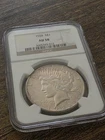1928 P Philadelphia Peace Silver Dollar NGC AU58 *Key Date