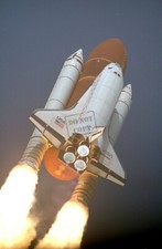 STS-45 Launch Space Shuttle Atlantis 8X12 PHOTOGRAPH