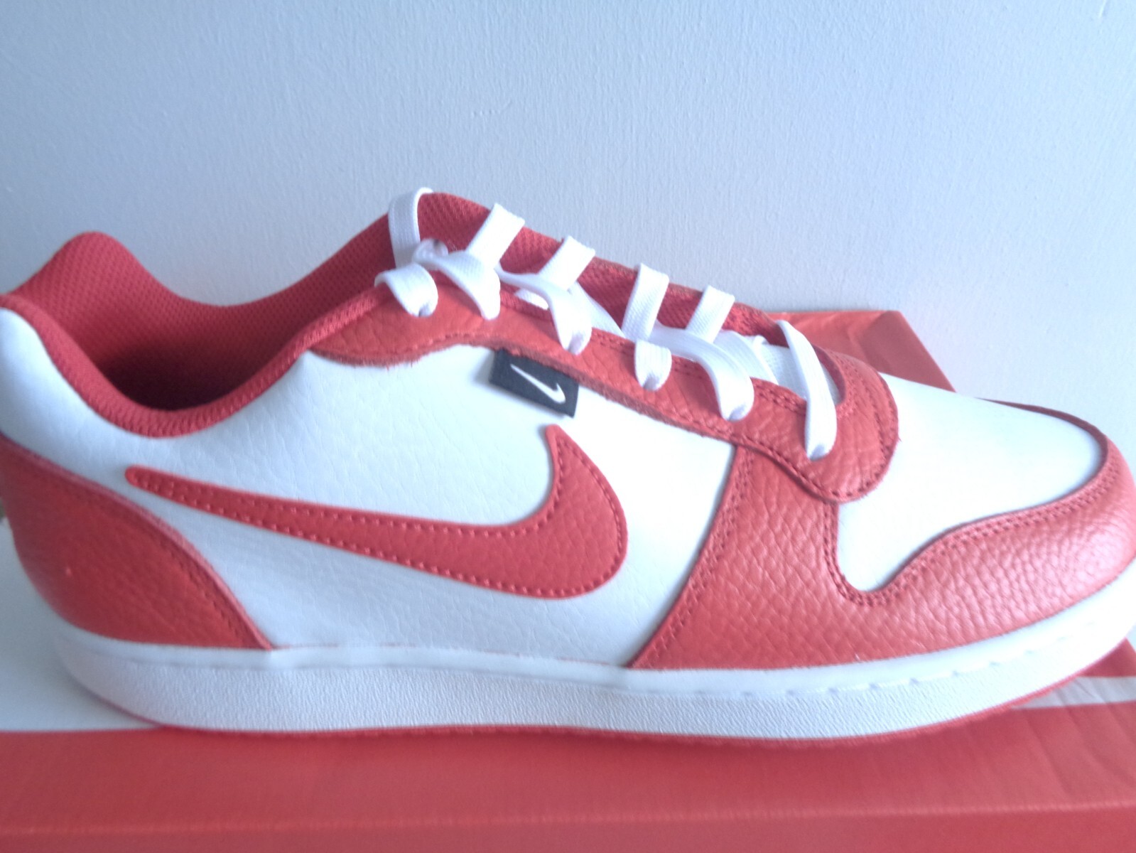 Nike Ebernon Low PREM trainers shoes AQ1774 101 uk 7.5 eu 42 us 8.5 NEW+BOX