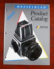 HASSELBLAD PRODUCT CATALOG 1987/1988, STAPLES REMOVED/206273
