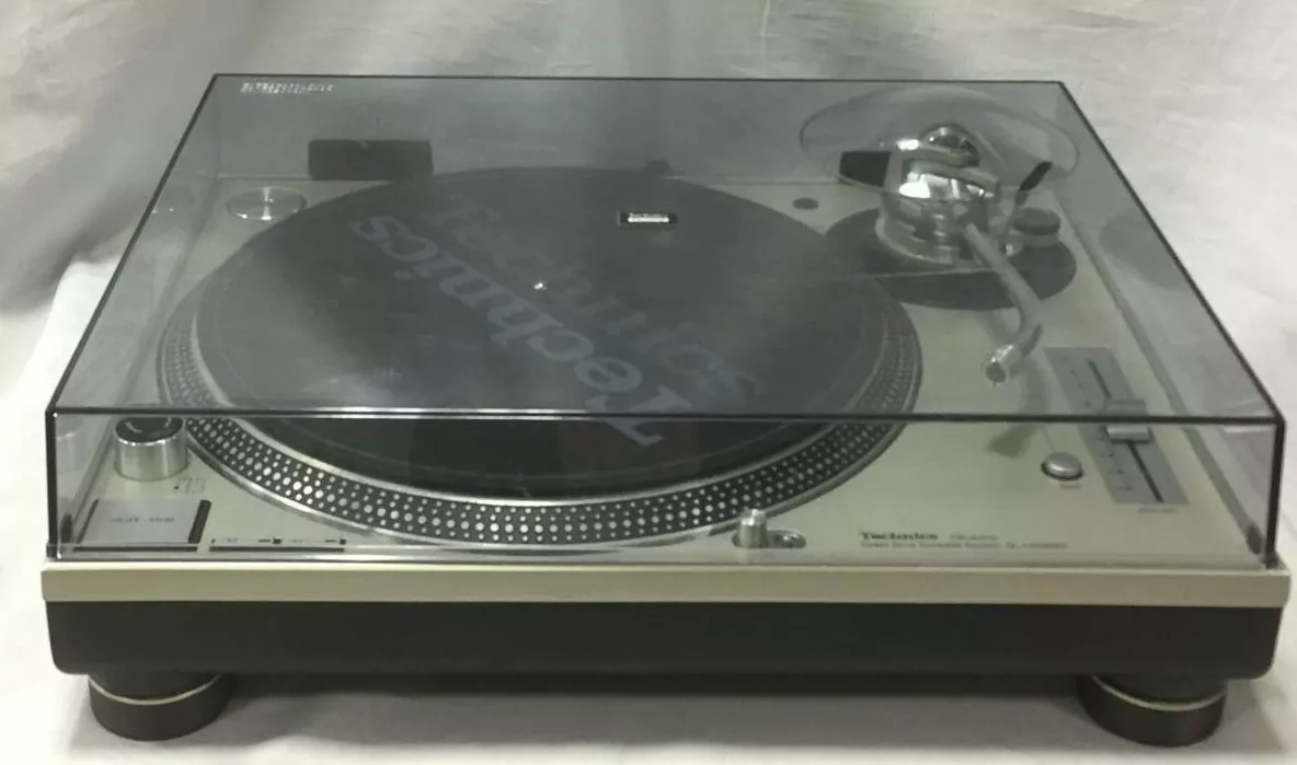 Technics SL-1200MK5 Silver Turntable Direct Drive DJ used F/S