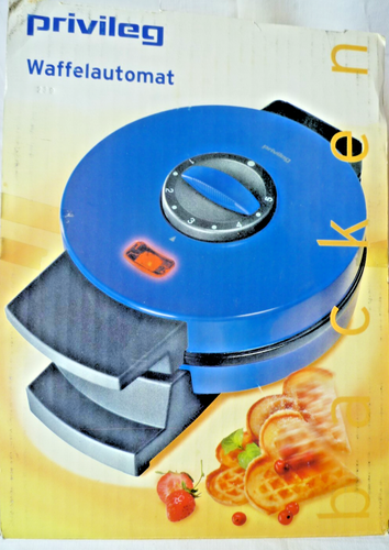 Privileg 2105 Waffelautomat Waffeleisen neu OVP - 第 1/7 張圖片