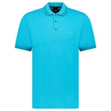 Image of Boss Paddy Polo Shirt Light Turquoise