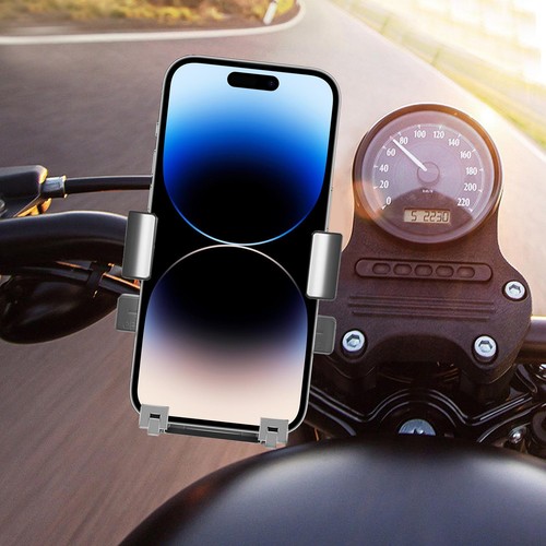 Support Téléphone Vélo Guidon Réglable Rotatif 360° Vélo Navigation Cellule Support - Photo 7 sur 13