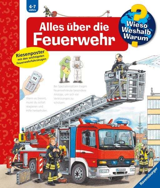 Thumbnail - Wieso? Weshalb? Warum?, Band 2: Alles Über Die Feuerwehr