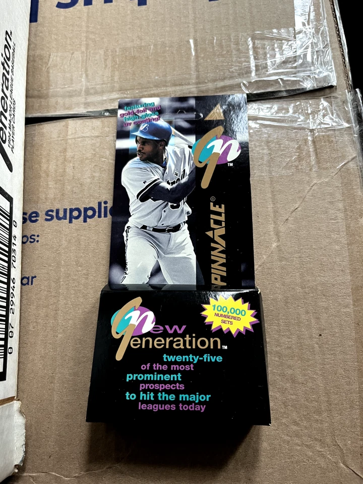 20 conjuntos de béisbol Pinnacle 1994 nueva generación, caja de 20 conjuntos de béisbol mlb nuevos Foto 2 de 4