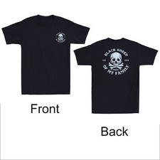 Skeleton Gen X Est 1974 Black Sheep Of My Family Front &Back Print Men's T-Shirt