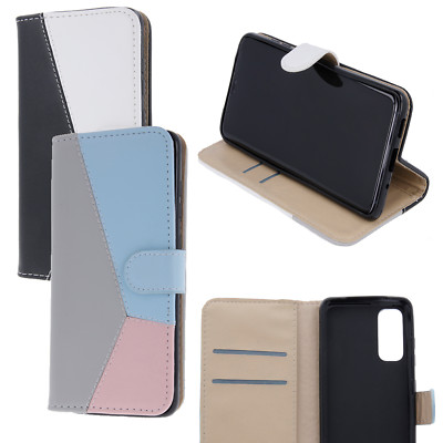 Book Case GEOMETRIC Tasche Cover Hülle Schutzhülle Etui Handytasche ver. Handy