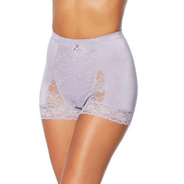 Трусики Rhonda Shear какао коричневые с цветочным рисунком кружевные разглаживающие ретро стиль пин-ап новые - Изображение 2 из 4
