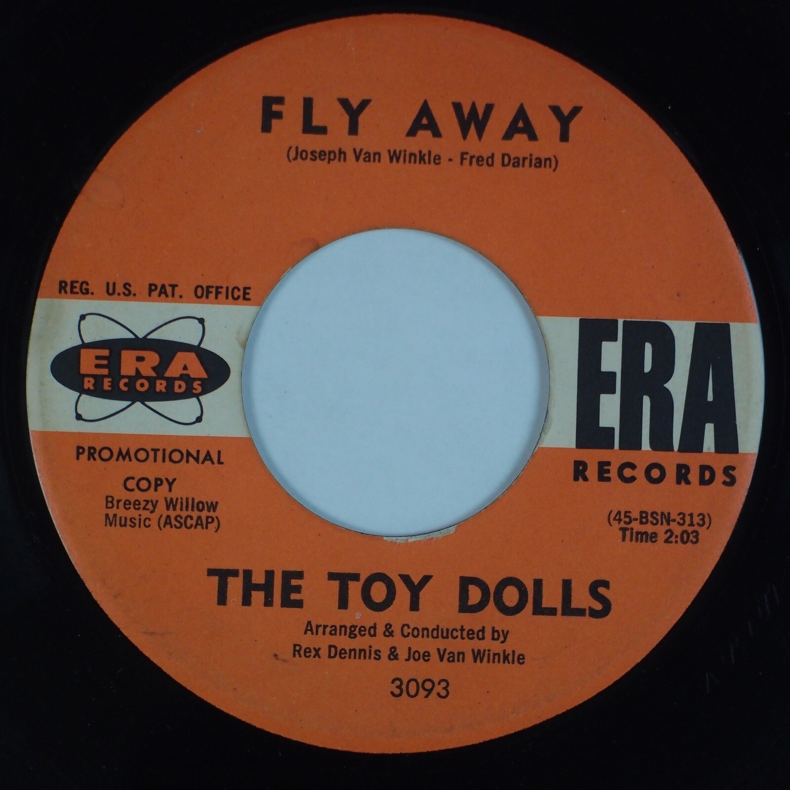 THE TOY DOLLS Little Tin Soldier US ERA 3093 Swingbeat 45 Promo Rare