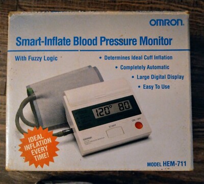 Omron Automatic Blood Pressure Monitor Arm Cuff Model HEM-711