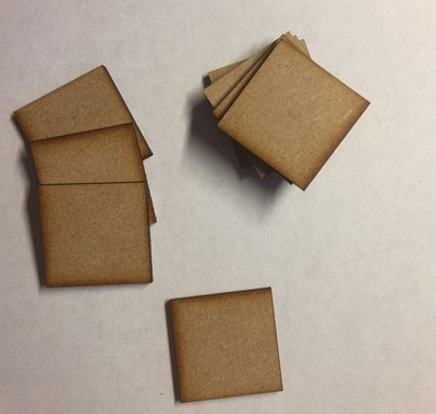 Holz 3mm MDF Laser Cut 38mm Basen Bastelform, Wargames, Boxed Games, Warhammer
