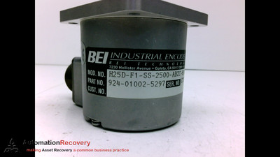 BEI INDUSTRIAL 924-01002-5297 INCREMENTAL ENCODER 5-28VDC #194993