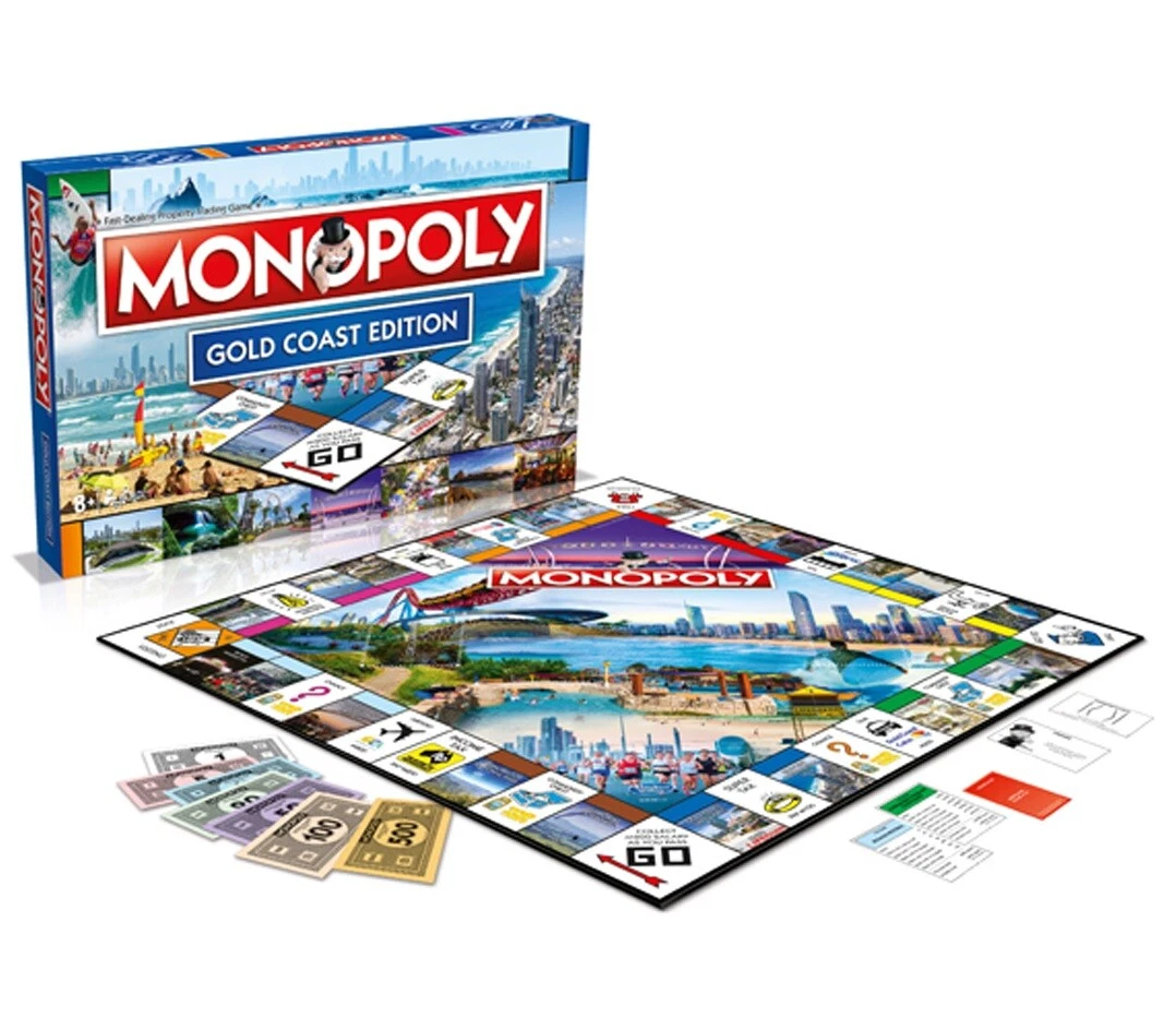 Huntington Beach Edition Monopoly Board Game, 45 OFF