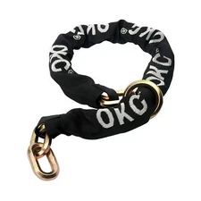 OKG Maximum Security Chain, 10 lbs, 5 ft x 15/32 Inch Thick Cut Proof Chain w...