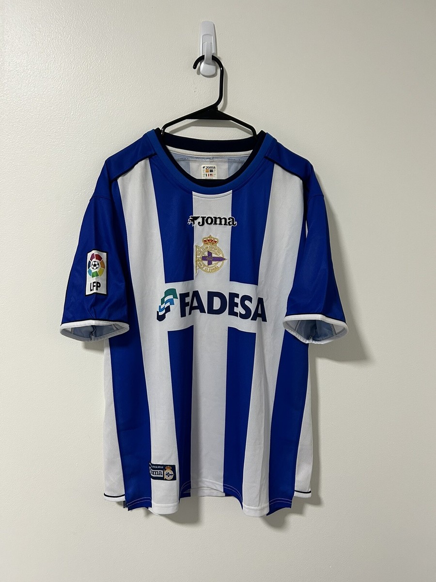 Deportivo La Coruña Jersey Home 2002/03 (XL) | eBay
