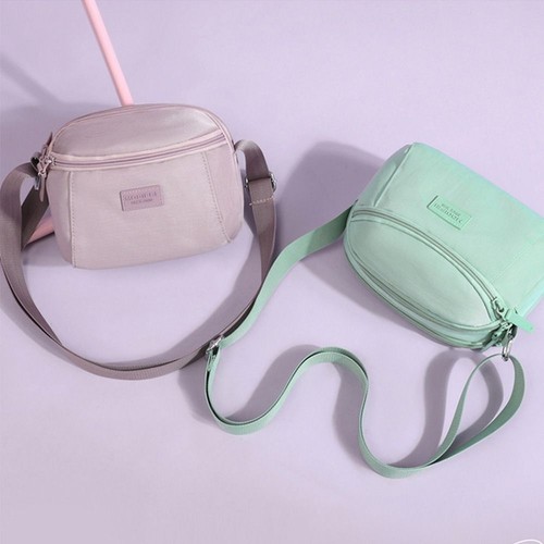 Solid Color Messenger Bags Large Capacity Storage Bag Leisure Purse Women - Picture 7 of 9